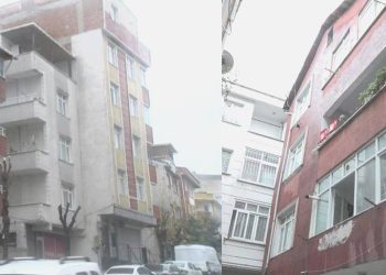 Marmara Denizi’ndeki zelzelelerin akabinde İstanbul’da 2 binada inceleme