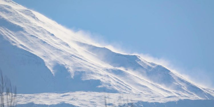 Ağrı Dağı’nda fırtına görüntülendi