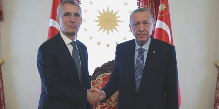 Cumhurbaşkanı Erdoğan, NATO Genel Sekreteri Stoltenberg ile görüştü