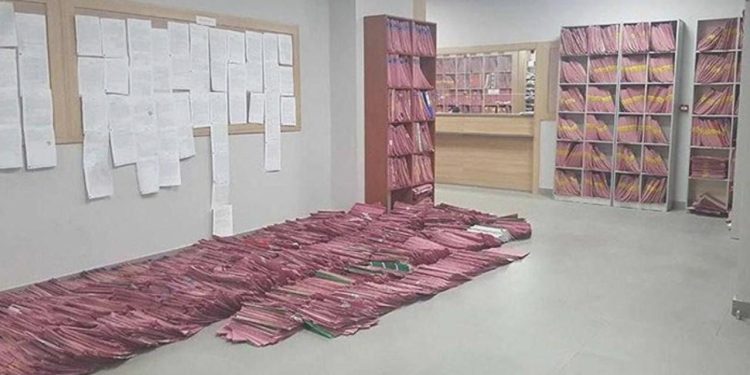 Ocak ayında her gün ortalama 25 bin evrak icralık oldu!