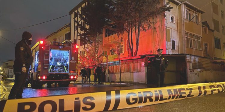 Pendik’te doğal gaz borusu patladı