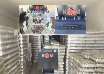 Yılbaşı öncesi 81 vilayette eş vakitli kaçak ve geçersiz içki operasyonu