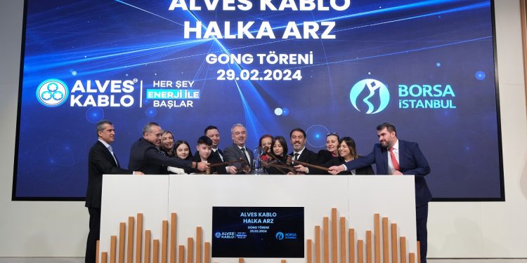Borsa İstanbul’da gong Alves Kablo Sanayi ve Ticaret A.Ş. için çaldı
