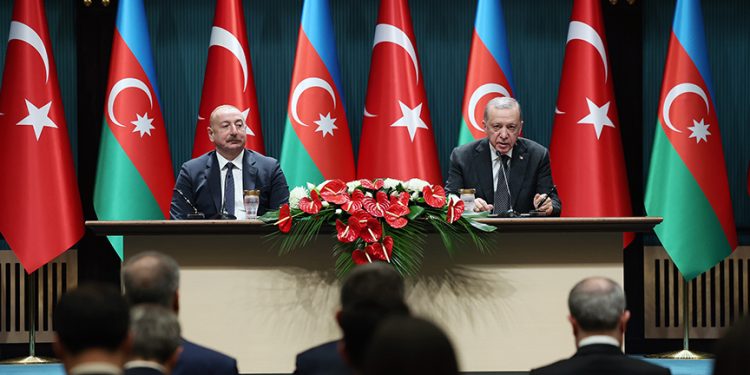Cumhurbaşkanı Erdoğan ve Aliyev ortak basın toplantısı düzenledi