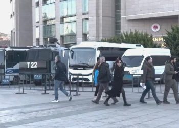 Çağlayan adliyesi önünde tedbirler artırıldı