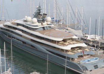 Dev yat ‘Flying Fox’ Fethiye’de!