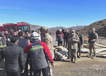Elazığ Palu’da maden ocağında göçük meydana geldi