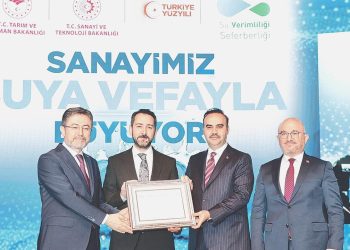 “Sanayide amaç verimlilikle yüzde 50 su tasarrufu sağlamak”