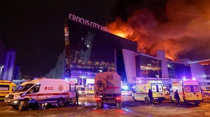 Moskova’da konser alanına silahlı saldırı: 93 ölü, 115 yaralı