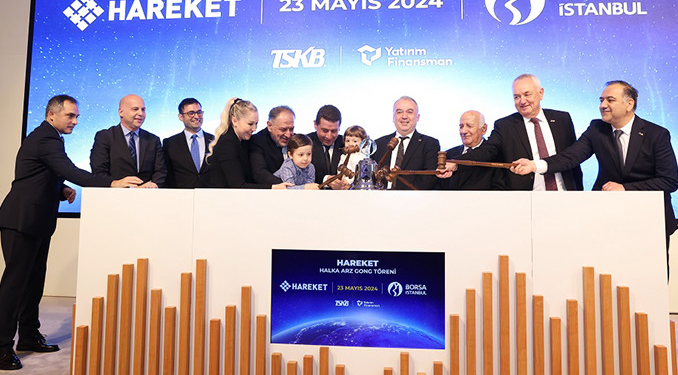 Borsa İstanbul’da gong Hareket Proje Taşımacılığı ve Yük Mühendisliği A.Ş. için çaldı