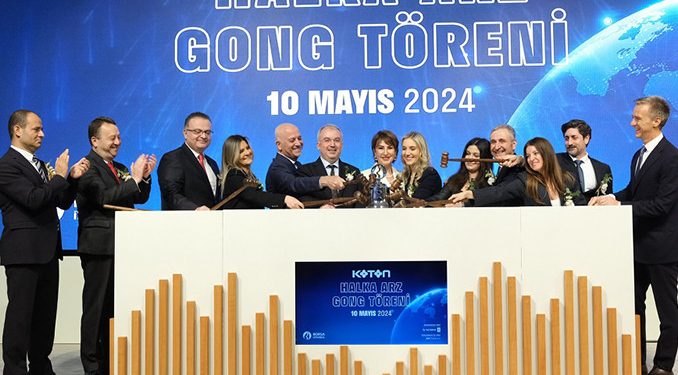 Borsa İstanbul’da gong, Koton için çaldı