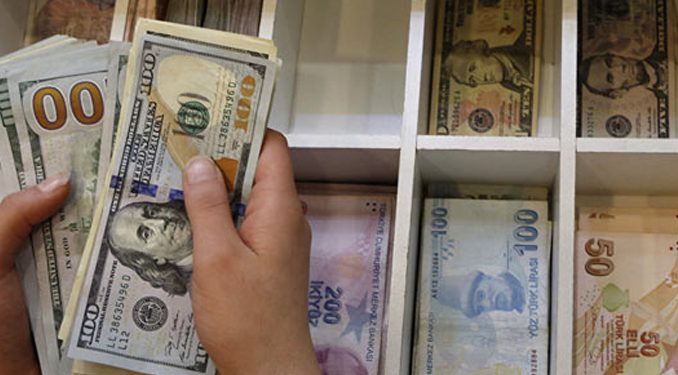 Döviz mevduatı 2,5 milyar dolar azaldı