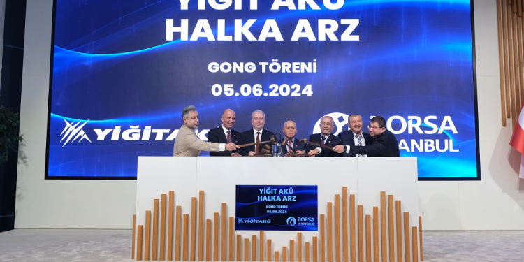 Borsa İstanbul’da gong Yiğit Akü için çaldı