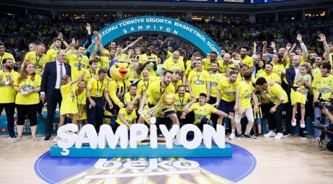 Türkiye Sigorta Basketbol Süper Lig Şampiyonu Fenerbahçe Beko