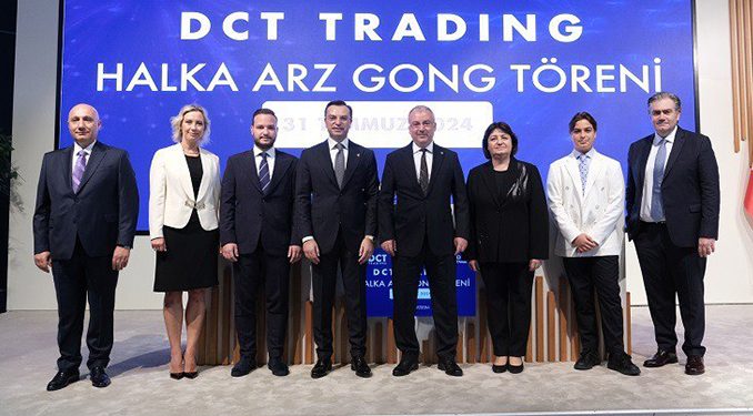 Borsa İstanbul’da gong DCT TRADING için çaldı