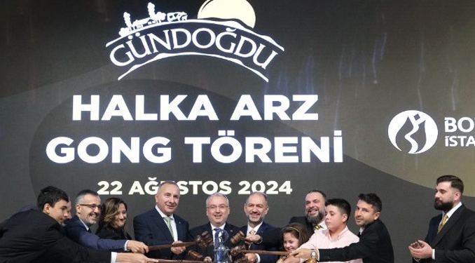 Borsa İstanbul’da gong Gündoğdu Gıda için çaldı