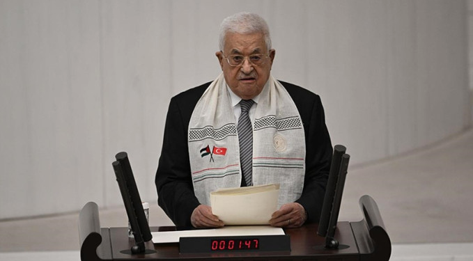 Filistin Devlet Başkanı Abbas, TBMM’de konuşuyor