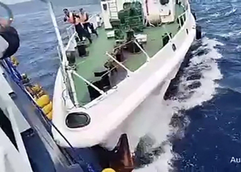 Güney Çin Denizi’nde tansiyon yükseldi: Çin ve Filipinler’e ait gemi çarpıştı