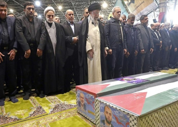 Haniye için Tahran’da cenaze töreni düzenlendi