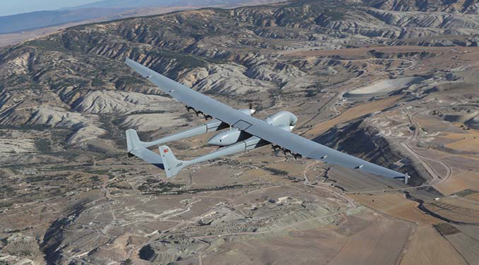 Milli İHA Aksungur, 100’üncü uçuşunu gerçekleştirdi