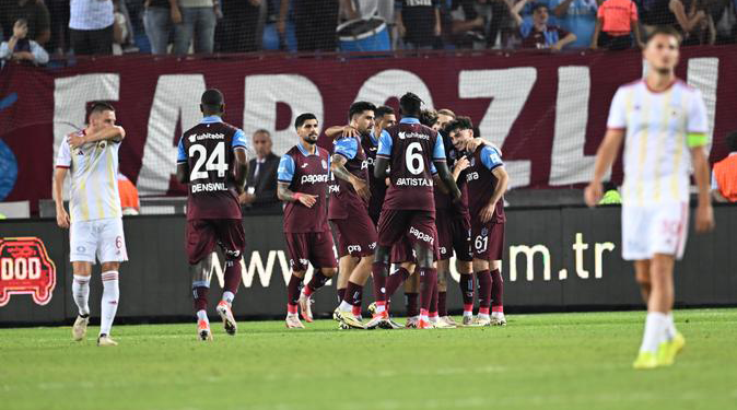 Trabzonspor kazanarak bir üst tura yükseldi