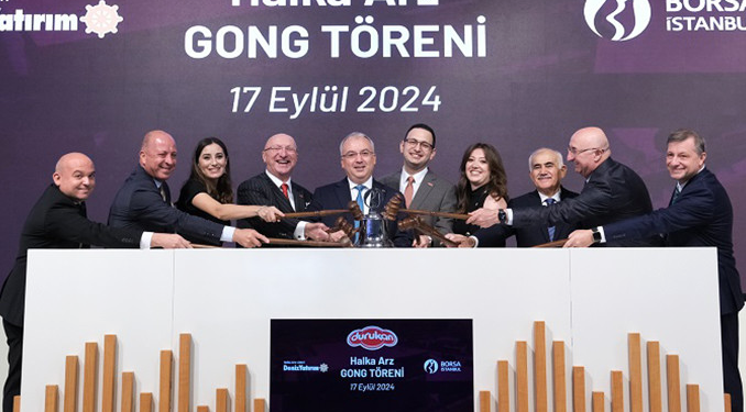 Borsa İstanbul’da gong Durukan Şekerleme için çaldı