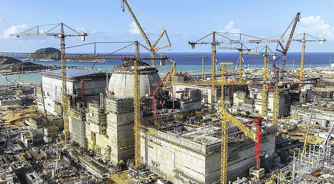 Rosatom heyeti Akkuyu NGS sahasını ziyaret etti