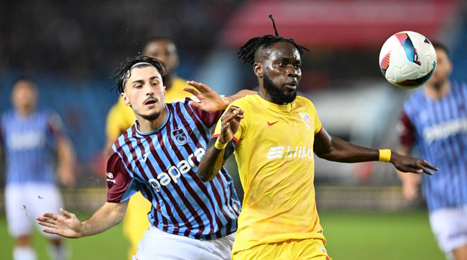 Trabzonspor, son dakikada 1 puanı kurtardı