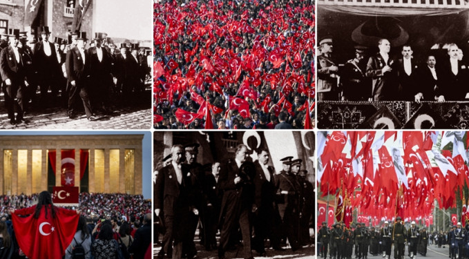 Atatürk’ün “en büyük eserim” dediği Türkiye Cumhuriyeti 101. yılını kutluyor