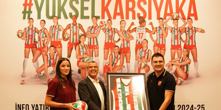 İnfo Yatırım, Karşıyaka Kadın Voleybol Takımı’nın isim ve forma sponsoru oldu