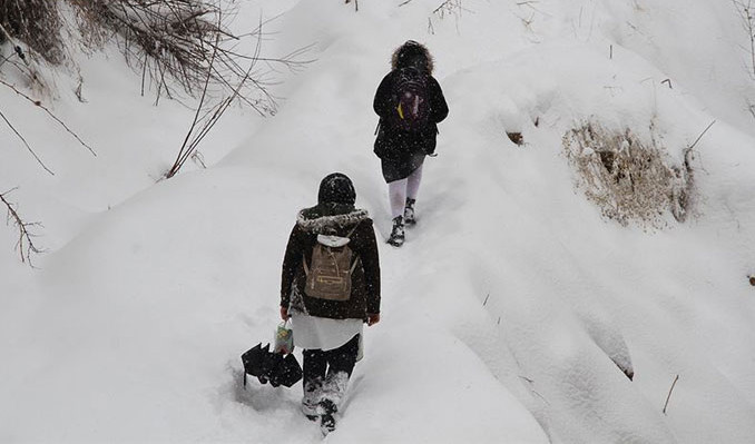 12 ilde eğitime kar engeli