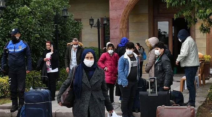 8 düzensiz göçmen yakalandı!