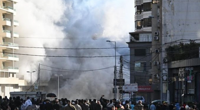 İsrail ordusu Dahiye’yi vurmaya devam ediyor