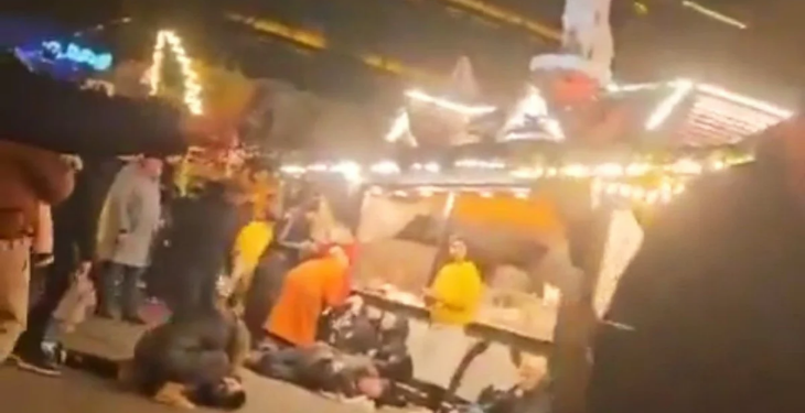 Almanya’da Noel pazarına araçla saldırı: 11 ölü, 60 yaralı