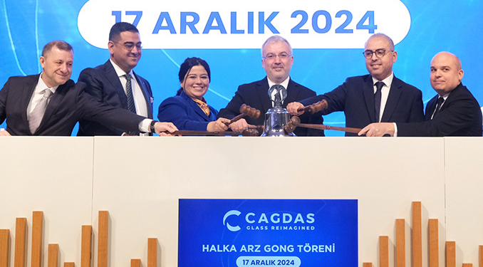 Borsa İstanbul’da gong Çağdaş Cam için çaldı