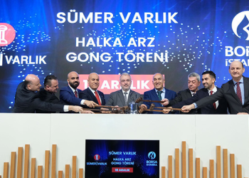 Borsa İstanbul’da gong Sümer Varlık Yönetim için çaldı