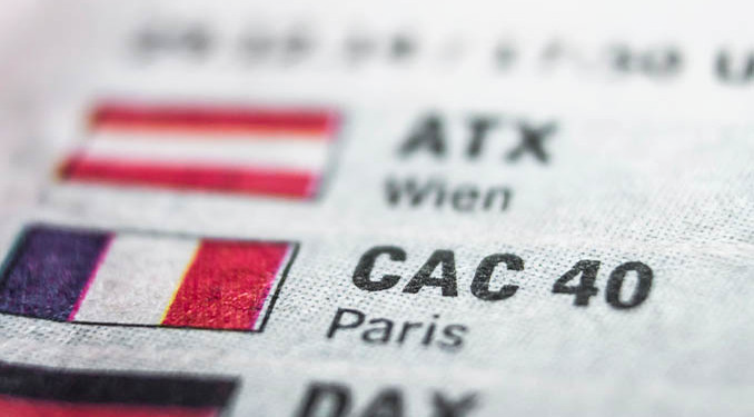 Fransa borsasında tarihi çöküş