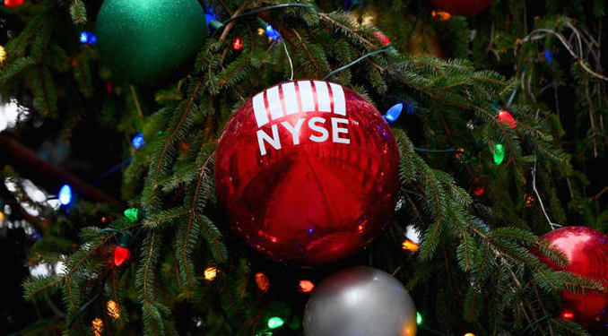 NYSE Noel tatili öncesi yükselişle kapandı