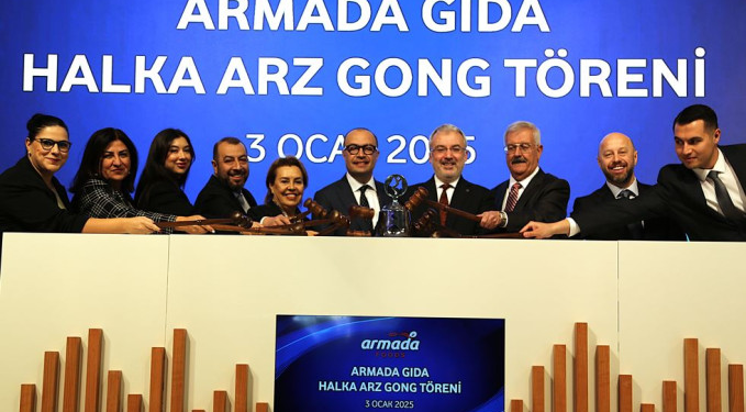 Borsa İstanbul’da gong Armada Gıda için çaldı