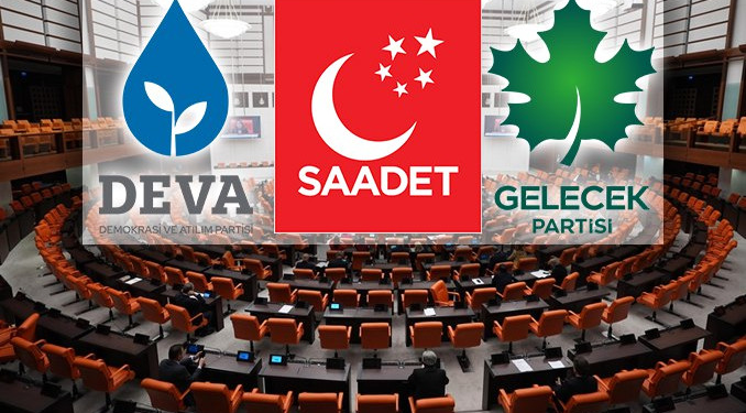 Gelecek, DEVA ve Saadet Partisi’nden ‘çatı parti’ adımı