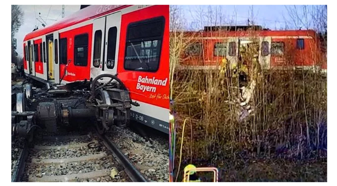 Almanya’da tren kazası: 1 ölü