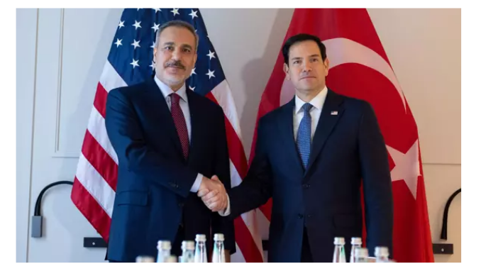 Bakan Fidan, ABD’li mevkidaşı Rubio ile görüştü