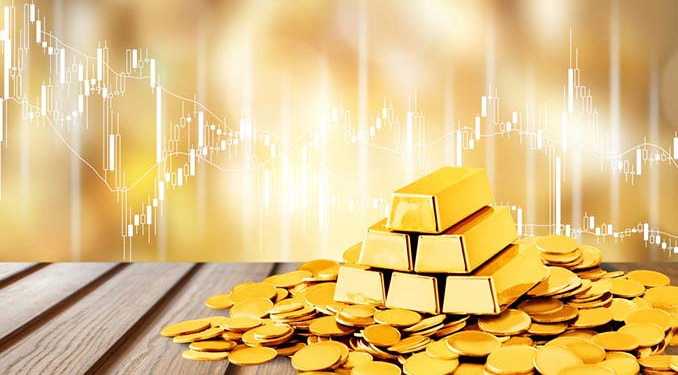 Altın fiyatları rekor seviyenin hemen altında dengeleniyor