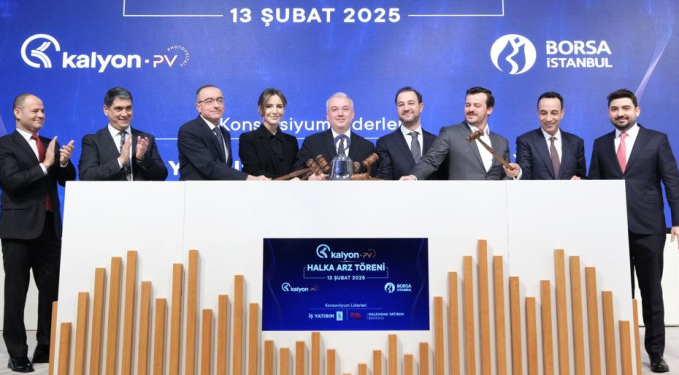 Borsa İstanbul’da gong Kalyon Güneş Teknolojileri için çaldı