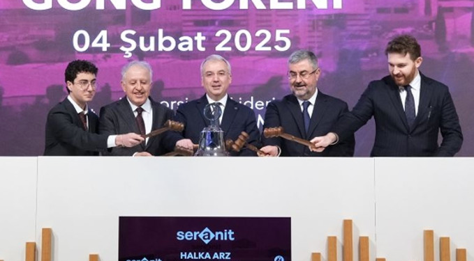 Borsa İstanbul’da gong Seranit için çaldı