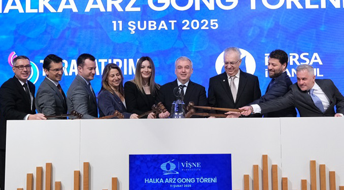 Borsa İstanbul’da gong Vişne Madencilik için çaldı