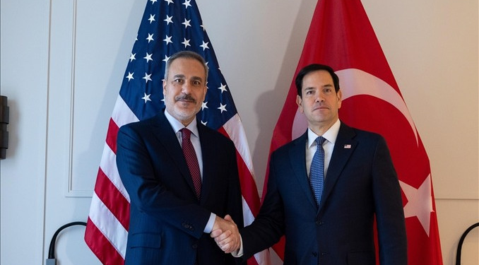 Bakan Fidan ile ABD’li mevkidaşı Rubio ile bir araya geldi