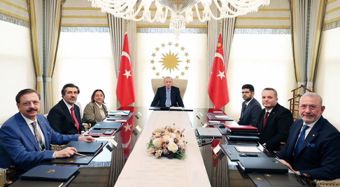 TVF Yönetim Kurulu Erdoğan’ın başkanlığında toplandı