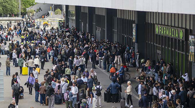 Avrupa’da hayat felç! 5 saniyede gelen kaos