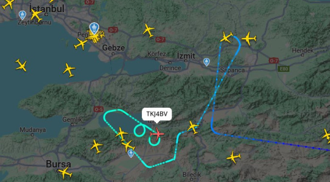 İstanbul’da şiddetli rüzgar hava trafiğini aksattı